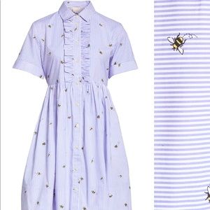 Kate Spade Abuzz Poplin Dress Size Small